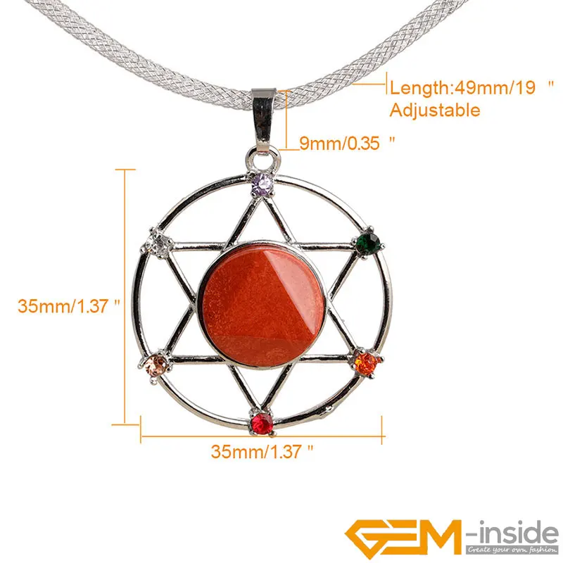 Natural Stone Hexagram Merkaba Hexagonal Star Pendant Necklace of Dowsing Divination Chakra Pendulum Fashion Jewelry For Women
Natural Stone Hexagram Merkaba Hexagonal Star Pendant Necklace of Dowsing Divination Chakra Pendulum Fashion Jewelry For Women