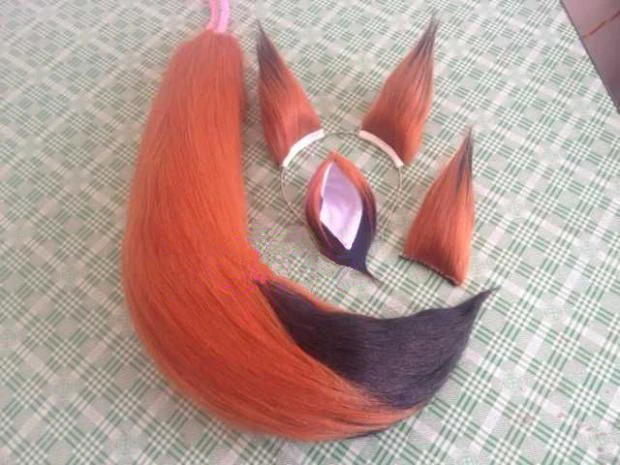 Dark Brown Fox Tails Ears Cat Tail Ear Hairpin Headband Hairband Cosplay Props Custom Made
Dark Brown Fox Tails Ears Cat Tail Ear Hairpin Headband Hairband Cosplay Props Custom Made
