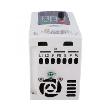 220V 0.75KW VFD Variable Frequency Drive Inverter 1-Phase Input 3-Phase Output Frequency Converter
220V 0.75KW VFD Variable Frequency Drive Inverter 1-Phase Input 3-Phase Output Frequency Converter