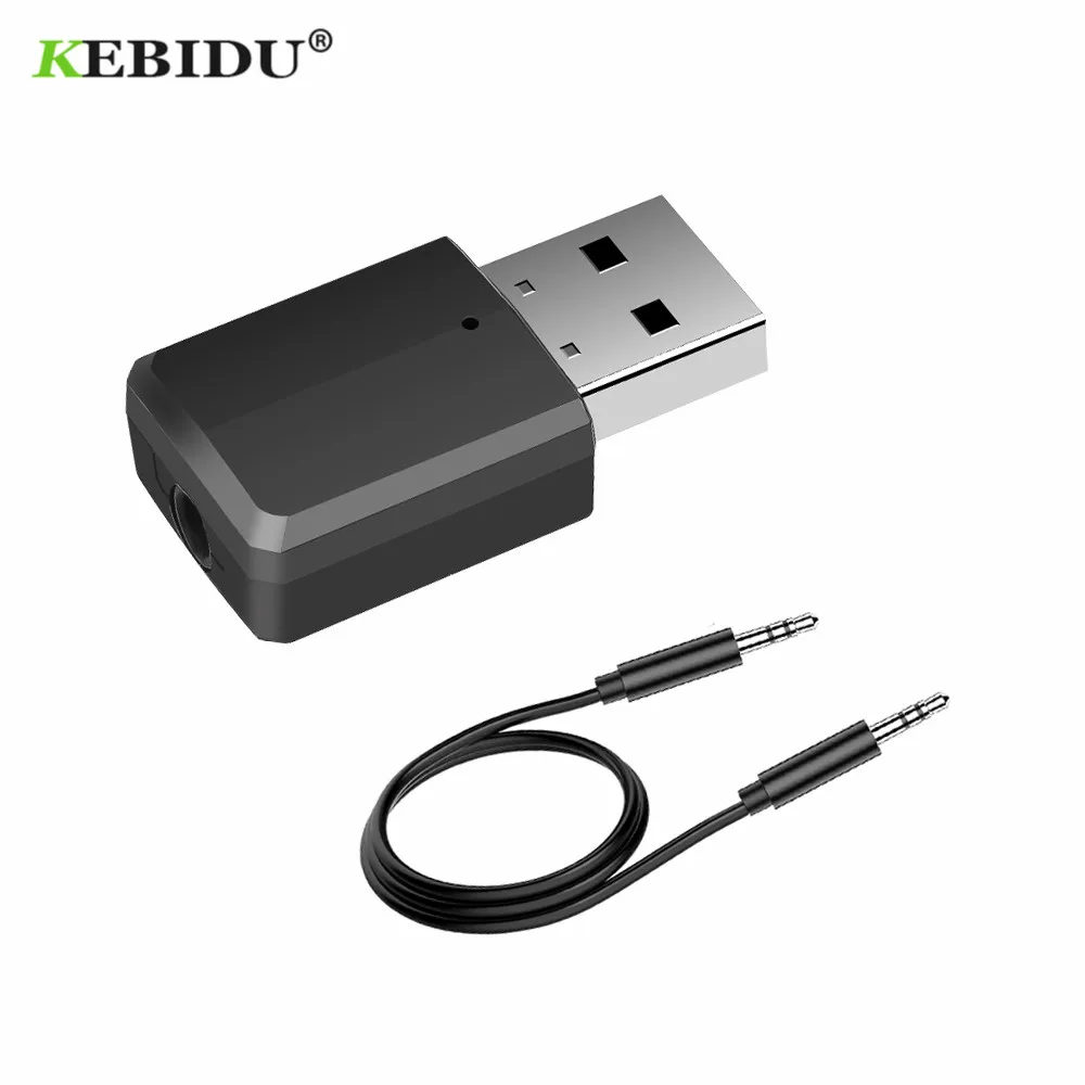 KEBIDU Bluetooth 5.0 Adapter Bluetooth Transmitter Receiver 3.5mm Stereo Audio Sound Music Dongle For PC TV Speakers Headphones
KEBIDU Bluetooth 5.0 Adapter Bluetooth Transmitter Receiver 3.5mm Stereo Audio Sound Music Dongle For PC TV Speakers Headphones