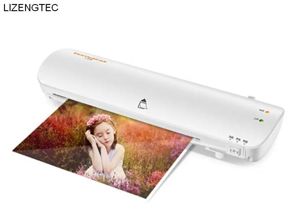 Free Shipping LIZENGTEC Professional Office Hot and Cold Fast Warm-Up Roll Laminator Machine for A4 Paper Document Photo
Free Shipping LIZENGTEC Professional Office Hot and Cold Fast Warm-Up Roll Laminator Machine for A4 Paper Document Photo