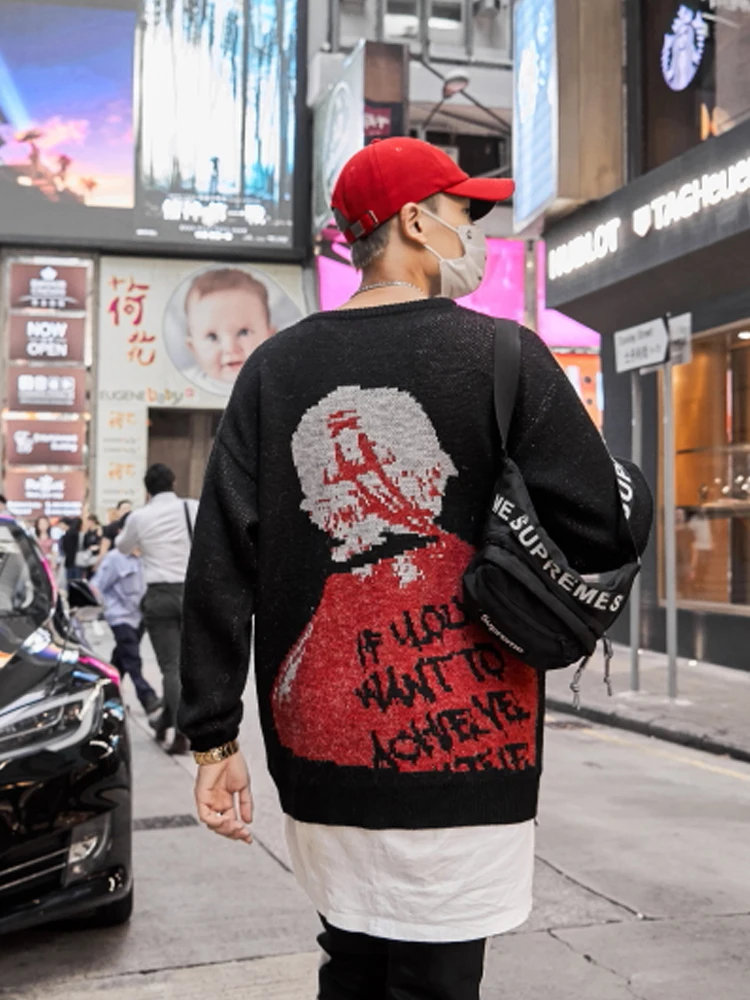 Dark Icon Jacquard Sweater Men 2019 Spring Round Neck Men's Sweaters Street Sweater for Men
Dark Icon Jacquard Sweater Men 2019 Spring Round Neck Men's Sweaters Street Sweater for Men