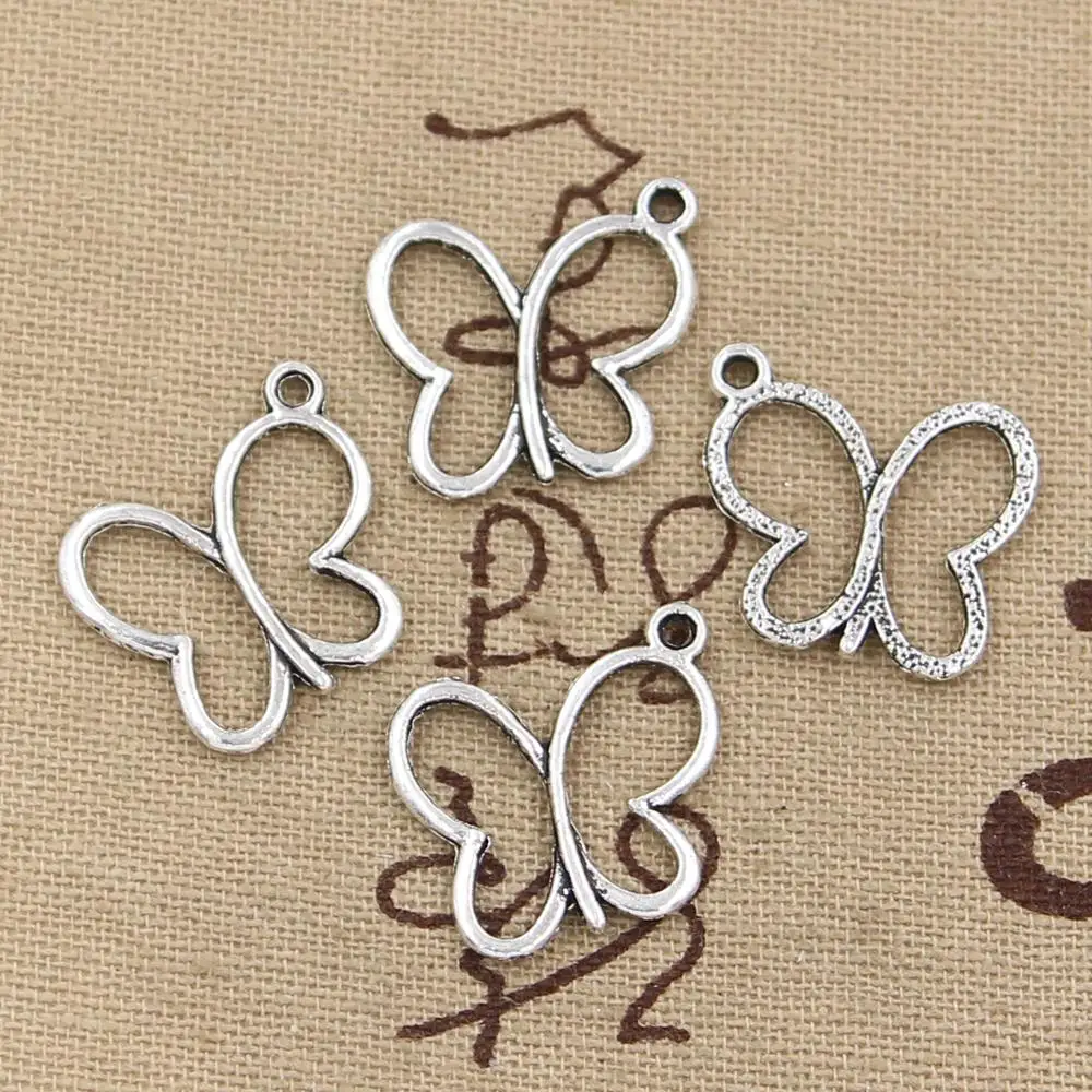 12pcs Charms hollow butterfly 20x19mm Antique Making pendant fit,Vintage Tibetan Silver Bronze,DIY bracelet necklace
12pcs Charms hollow butterfly 20x19mm Antique Making pendant fit,Vintage Tibetan Silver Bronze,DIY bracelet necklace