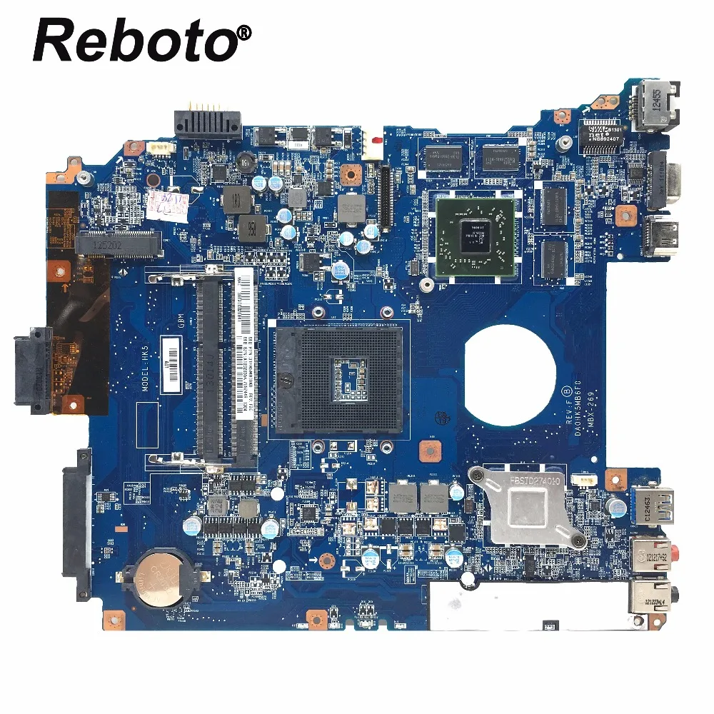 

Reboto For SONY SVE151 SVE1512 Series Laptop Motherboard MBX-269 DA0HK5MB6F0 HM76 DDR3 A1892855A MainBoard 100% Tested Fast Ship