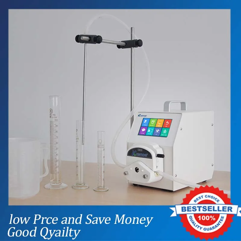 1-1300ML/min Lab 110V And 220V Peristaltic Pump High Accuracy High Flow Rate Metering Pump
1-1300ML/min Lab 110V And 220V Peristaltic Pump High Accuracy High Flow Rate Metering Pump