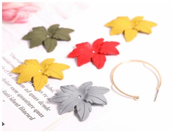 Diy jewelry making 30pcs/lot Rubber paint cartoon Maple leaf shape alloy leaves fit earring/keychain pendant accessory
Diy jewelry making 30pcs/lot Rubber paint cartoon Maple leaf shape alloy leaves fit earring/keychain pendant accessory