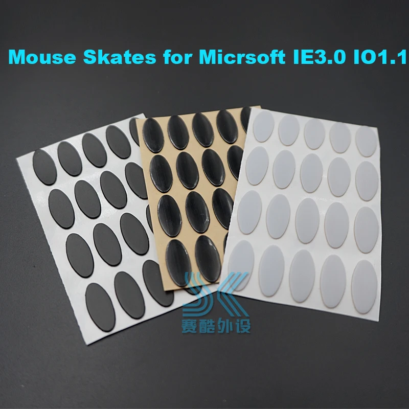 Teflon 3M Mouse Skates for Microsoft IE3.0 IO1.1 0.6MM Thickness Gaming Mouse Feet Replace foot Replace type
Teflon 3M Mouse Skates for Microsoft IE3.0 IO1.1 0.6MM Thickness Gaming Mouse Feet Replace foot Replace type