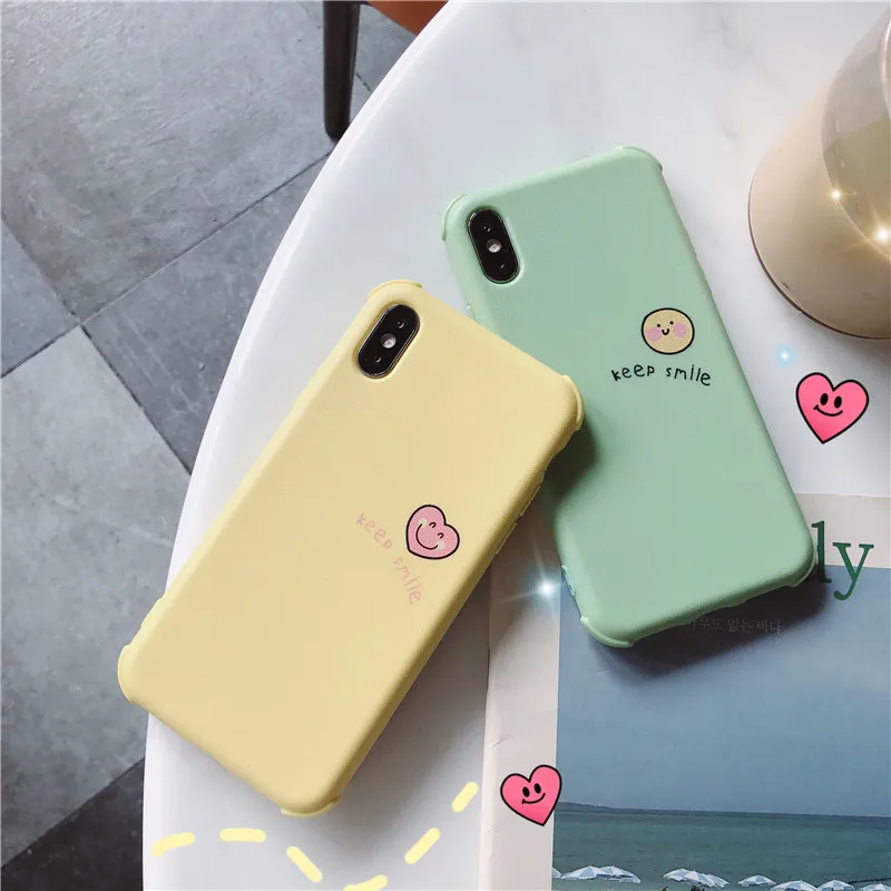 Volemer Smiling Face Soft Phone Case for iPhone 7 Case for iPhone XR Case 6 8 plus Back Tempered Glass for iPhone XS MAX Cover
Volemer Smiling Face Soft Phone Case for iPhone 7 Case for iPhone XR Case 6 8 plus Back Tempered Glass for iPhone XS MAX Cover