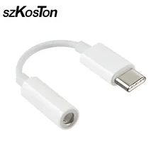 Type-C To 3.5mm Earphone Cable Adapter 3.1 Type C Male To 3.5 AUX Audio Female Jack Safe For Xiaomi 6 For Letv 2 2pro max2 Pro 3
Type-C To 3.5mm Earphone Cable Adapter 3.1 Type C Male To 3.5 AUX Audio Female Jack Safe For Xiaomi 6 For Letv 2 2pro max2 Pro 3