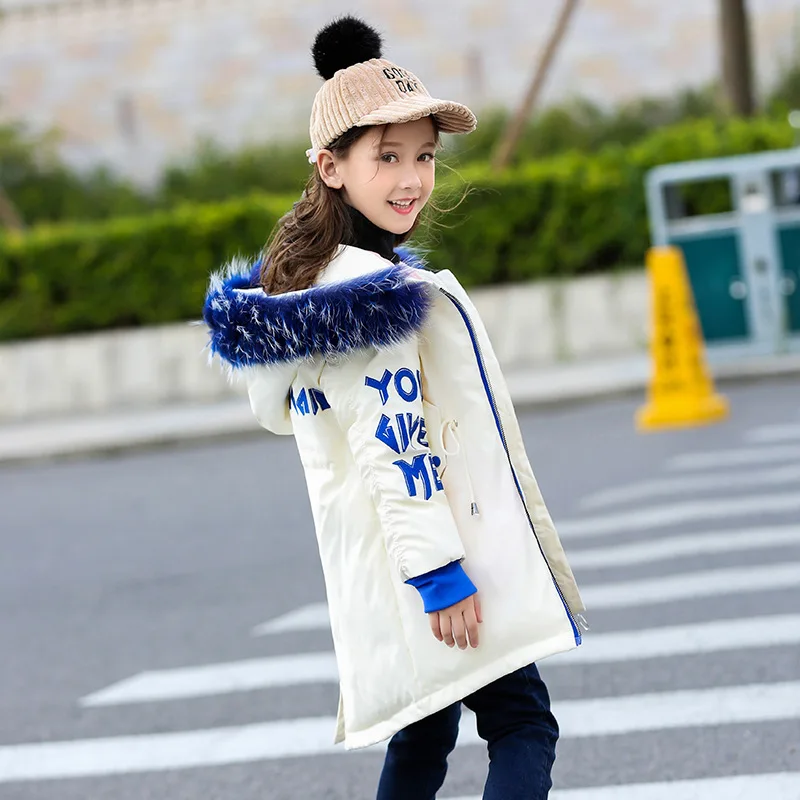 -30 Degrees Girls Clothing Warm Down Jacket for Big Girl 2019 Winter Thicken Real Fur Hooded Children Outerwear Teenager Coats
-30 Degrees Girls Clothing Warm Down Jacket for Big Girl 2019 Winter Thicken Real Fur Hooded Children Outerwear Teenager Coats