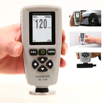 Digital Paint Coating Thickness Gauge DigitalTester Meter Range 0-1300um(0-51.18mils) F/N Probe Gauge Car-detector
Digital Paint Coating Thickness Gauge DigitalTester Meter Range 0-1300um(0-51.18mils) F/N Probe Gauge Car-detector