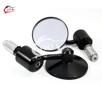 7/8" 22mm Handlebar Aluminum Motorcycle ATV Bar End Rear View Rearview Side Mirrors Black Universal
7/8" 22mm Handlebar Aluminum Motorcycle ATV Bar End Rear View Rearview Side Mirrors Black Universal