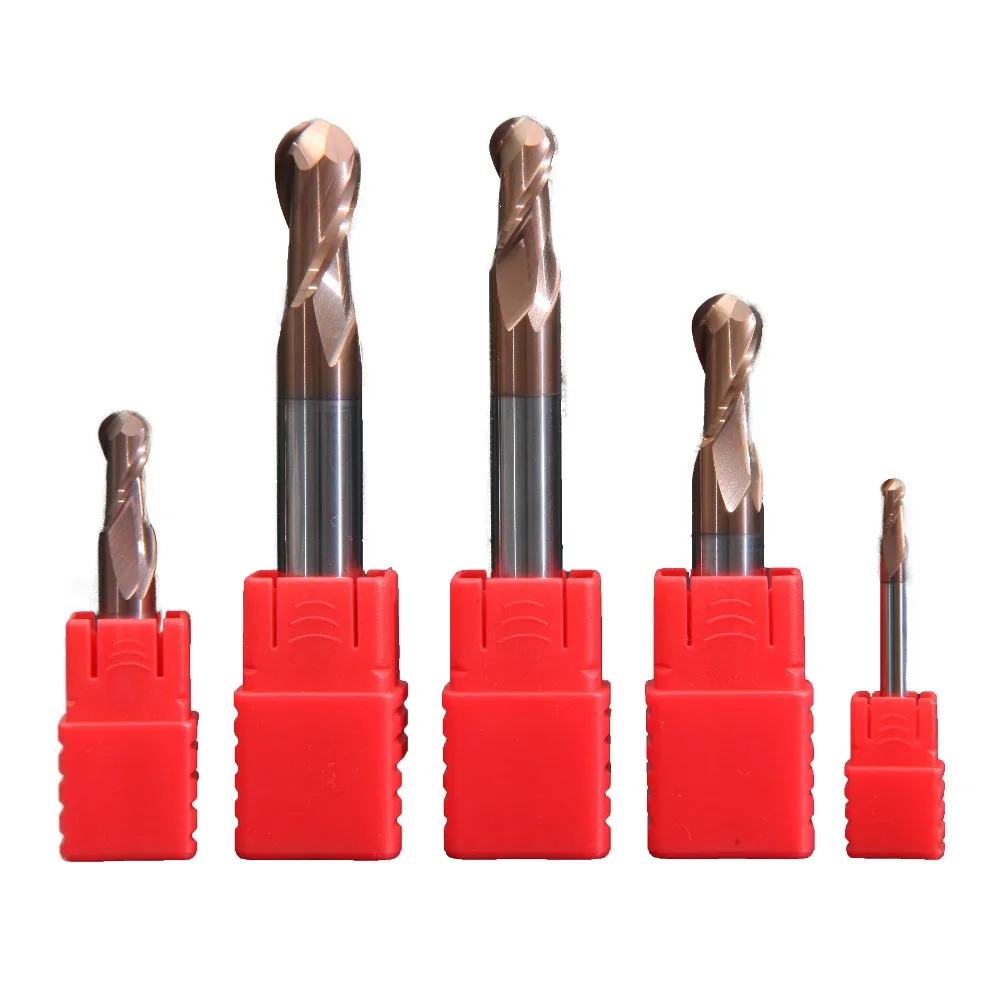 High Quanlity 2 flutes 3mm~12mm Solid Carbide Ball Nose End Mills CNC Milling Cutter HRC55 Tungsten Steel Ball Nose End Mill
High Quanlity 2 flutes 3mm~12mm Solid Carbide Ball Nose End Mills CNC Milling Cutter HRC55 Tungsten Steel Ball Nose End Mill