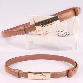 Ladies Waist Belt Creative Metal Square Buckle Dress Belt Accessories Women Adjust Thin PU Leather Waistband
Ladies Waist Belt Creative Metal Square Buckle Dress Belt Accessories Women Adjust Thin PU Leather Waistband