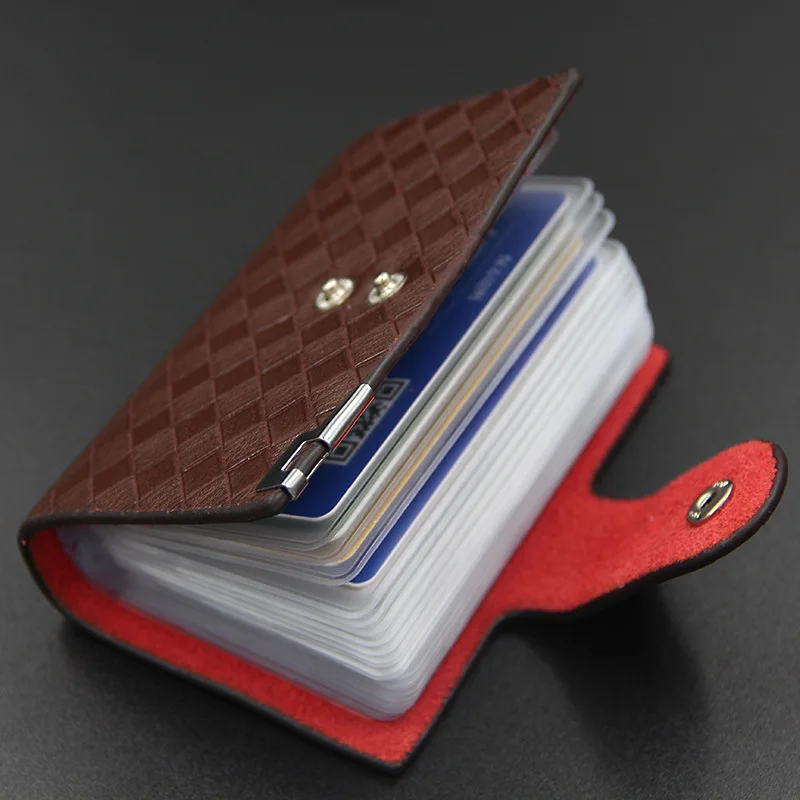 Hot Sale hold Men's Women's Card Case Wallet Leather Visiting Handbags Credit Card Holder Business Package
Hot Sale hold Men's Women's Card Case Wallet Leather Visiting Handbags Credit Card Holder Business Package