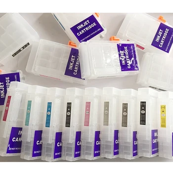 CISSPLAZA 10sets 80ml T7601 -T7609 Refillable ink cartridges compatible for Epson P600 surecolor SC-P600 printer With ARC Chip
CISSPLAZA 10sets 80ml T7601 -T7609 Refillable ink cartridges compatible for Epson P600 surecolor SC-P600 printer With ARC Chip
