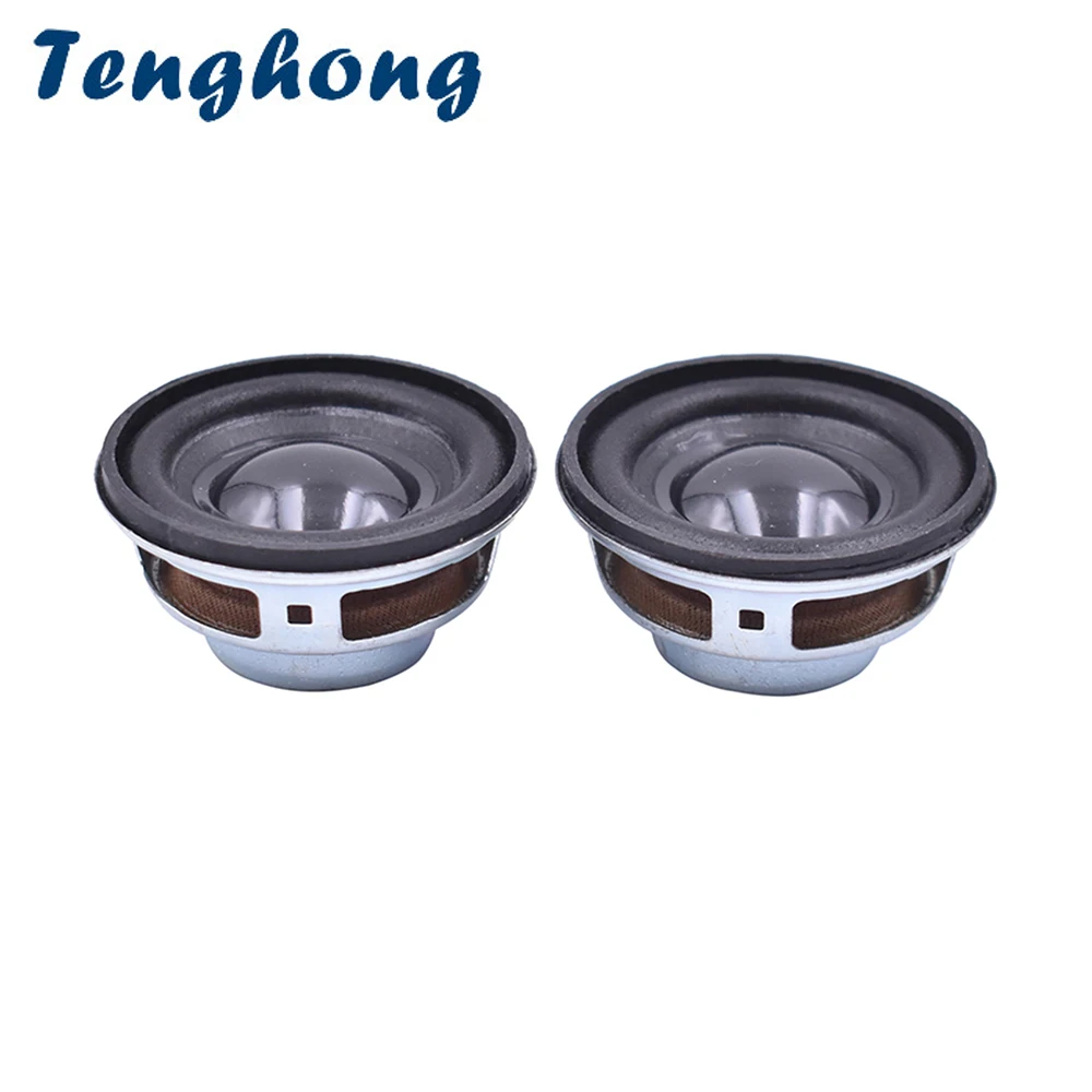Tenghong 2pcs 40MM 4Ohm 3W Full Range Audio Speaker 1.5Inch Stereo Acoustic Loudspeaker For Twist Car Bluetooth Speaker Unit DIY
Tenghong 2pcs 40MM 4Ohm 3W Full Range Audio Speaker 1.5Inch Stereo Acoustic Loudspeaker For Twist Car Bluetooth Speaker Unit DIY