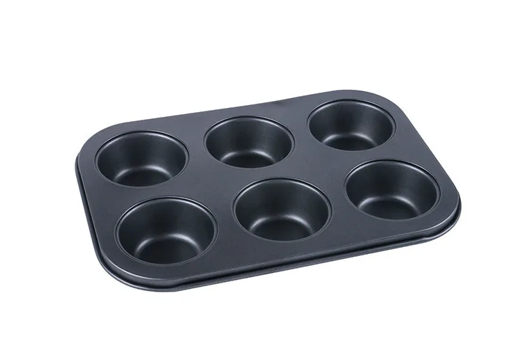 Diy baking tools high quality 6 - link non-stick coating high flat bottom round 6 - link cupcake mold 6 - hole baking tray.
Diy baking tools high quality 6 - link non-stick coating high flat bottom round 6 - link cupcake mold 6 - hole baking tray.