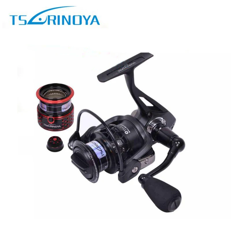 Tsurinoya Spinning Fishing Reel TSP2000 Aluminium Frame and Spool 12 Bearings Power 7kg 260g Fisihing Reel with Spare Spool
Tsurinoya Spinning Fishing Reel TSP2000 Aluminium Frame and Spool 12 Bearings Power 7kg 260g Fisihing Reel with Spare Spool