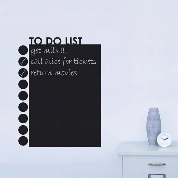 % To do list Chalk Board Blackboard Stickers Removable Vinyl Draw Decor Mural Decals Art Chalkboard Wall Sticker For Kids Rooms
% To do list Chalk Board Blackboard Stickers Removable Vinyl Draw Decor Mural Decals Art Chalkboard Wall Sticker For Kids Rooms