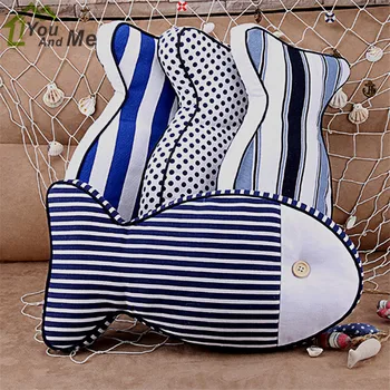 44x23cm Mediterranean Style Fish Shape Cushion Cotton Linen Car Home Sofa Chair Seat Throw Pillow Children Birthday Gift
44x23cm Mediterranean Style Fish Shape Cushion Cotton Linen Car Home Sofa Chair Seat Throw Pillow Children Birthday Gift