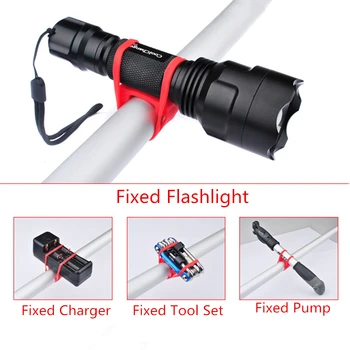 5 Color Rubber Bicycle Flashlight Mount Holder Elastic Bundle Cycling Equipment Gadget Mounting Bracket Holder of A Bike Lantern
5 Color Rubber Bicycle Flashlight Mount Holder Elastic Bundle Cycling Equipment Gadget Mounting Bracket Holder of A Bike Lantern