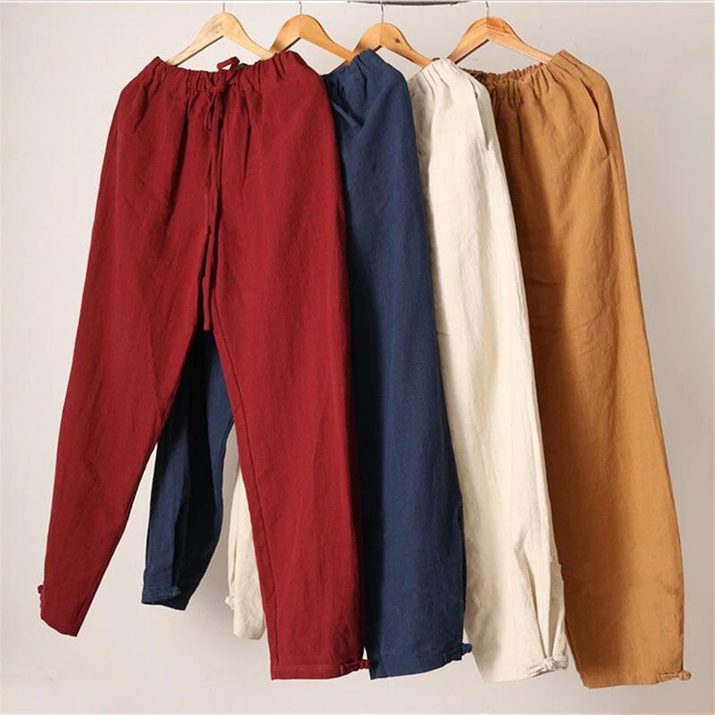 2019 new style men casual pants legs buckle design plus size cotton linen trousers,big size Summer pants, M-5XL 6XL
2019 new style men casual pants legs buckle design plus size cotton linen trousers,big size Summer pants, M-5XL 6XL