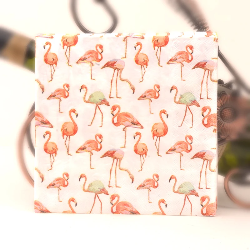 20 vintage Napkin paper tissue printed leaves green pink Flamingo decoupage servilletas wedding party baking cafe home decor
20 vintage Napkin paper tissue printed leaves green pink Flamingo decoupage servilletas wedding party baking cafe home decor