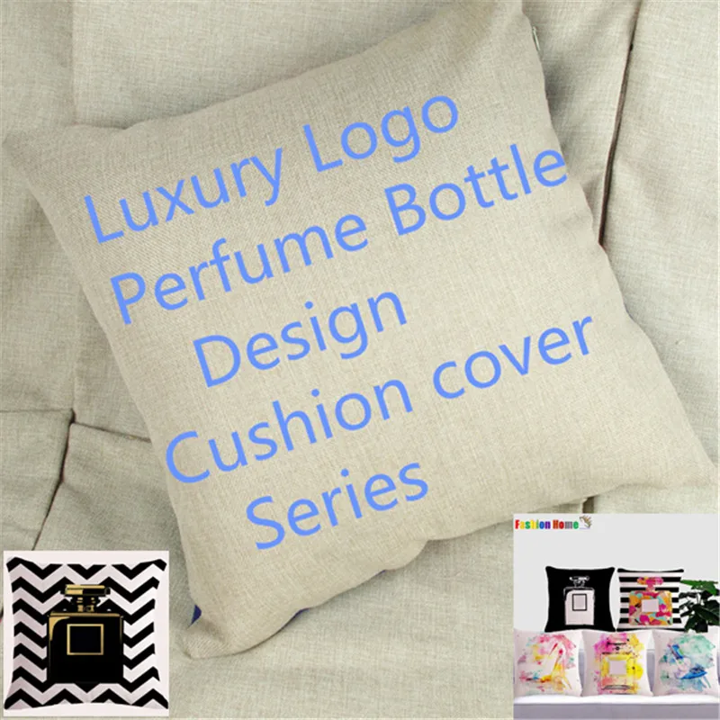 Wholesale customization Channel perfume bottle Home Decor Sofa Car Seat Decorative Cushion Cover Pillow Case Capa Almofada
Wholesale customization Channel perfume bottle Home Decor Sofa Car Seat Decorative Cushion Cover Pillow Case Capa Almofada
