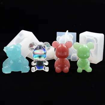 SNASAN Resin Silicone Mold 3D animal bear pendant handmade DIY Jewelry Making Crafts epoxy resin molds Silicone Mould
SNASAN Resin Silicone Mold 3D animal bear pendant handmade DIY Jewelry Making Crafts epoxy resin molds Silicone Mould