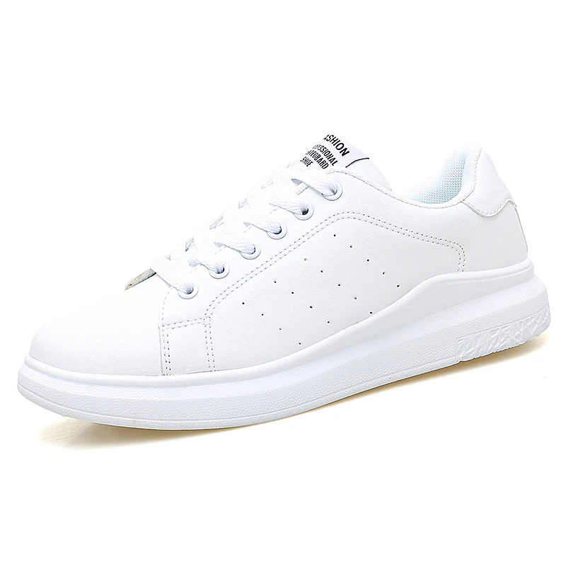 2017 New Arrival Men Sports Shoes Boy Breathable PU Leather Students White Color Footwear No-Slip Walking Running Sneakers 35-46
2017 New Arrival Men Sports Shoes Boy Breathable PU Leather Students White Color Footwear No-Slip Walking Running Sneakers 35-46