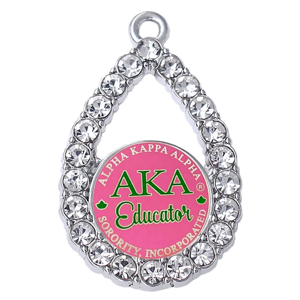 DOUBLE NOSE New Arrival Inlaid Sticker Greek Letters AKA Charm Sorority Alpha Ka Alpha Society Label Jewelry Accessory
DOUBLE NOSE New Arrival Inlaid Sticker Greek Letters AKA Charm Sorority Alpha Ka Alpha Society Label Jewelry Accessory