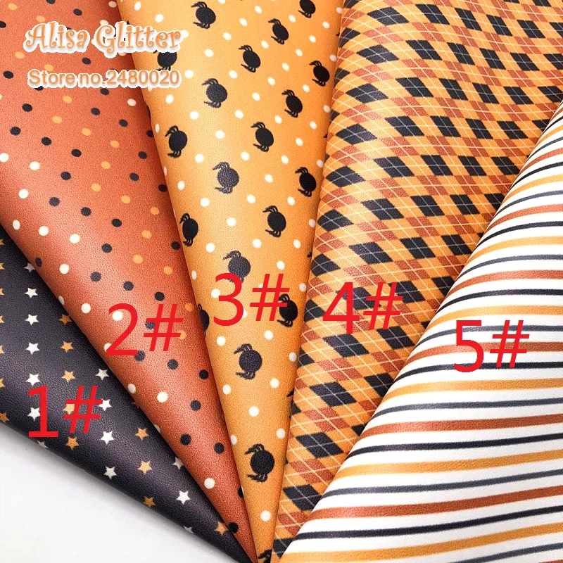 1PCS A4 SIZE 21X29cm Alisa Glitter Synthetic Leather, Printed Dots Stars Bat Stripes Pumpkin Leather for Halloween for DIY E20
1PCS A4 SIZE 21X29cm Alisa Glitter Synthetic Leather, Printed Dots Stars Bat Stripes Pumpkin Leather for Halloween for DIY E20