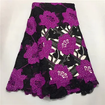 Pretty lady dress material African water soluble lace fabric for sewing UEW13(5yards/lot)
Pretty lady dress material African water soluble lace fabric for sewing UEW13(5yards/lot)