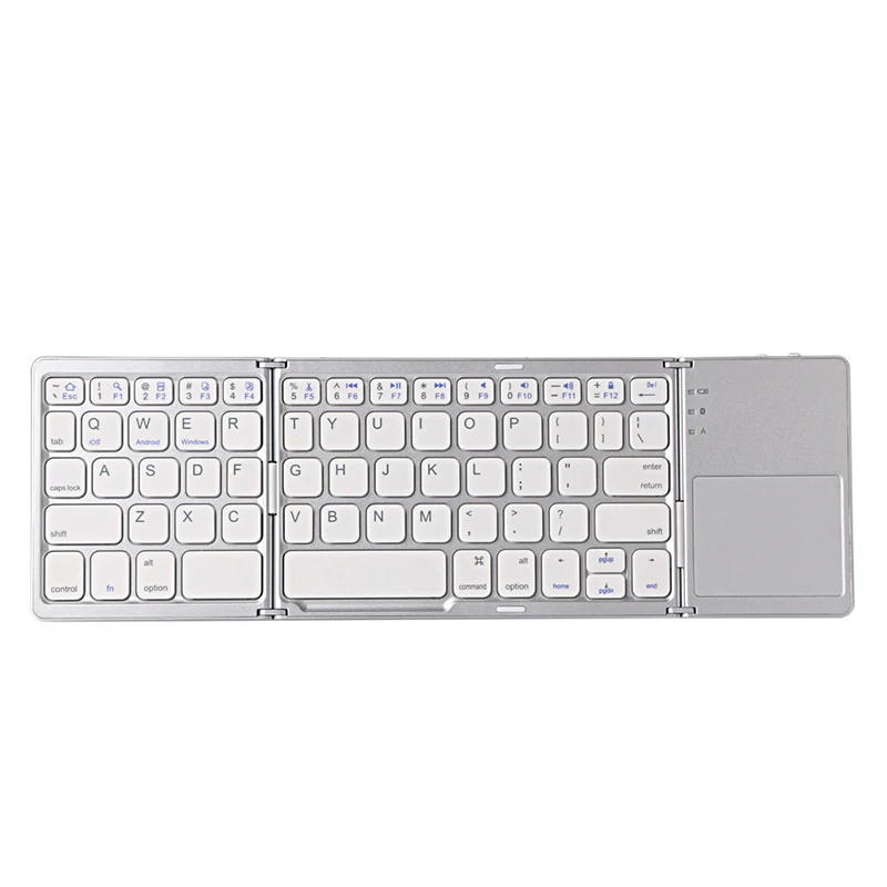 for mobile phone SE /X/8 Portable Folding Russian Wireless keyboard bluetooth Rechargeable BT Touchpad
for mobile phone SE /X/8 Portable Folding Russian Wireless keyboard bluetooth Rechargeable BT Touchpad
