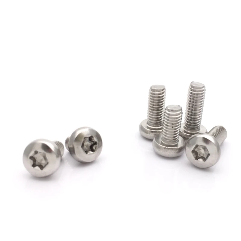 4pcs M8 Stainless steel Torx round head screw T&TX plum furniture decoration screws bolts 35mm-60mm length
4pcs M8 Stainless steel Torx round head screw T&TX plum furniture decoration screws bolts 35mm-60mm length