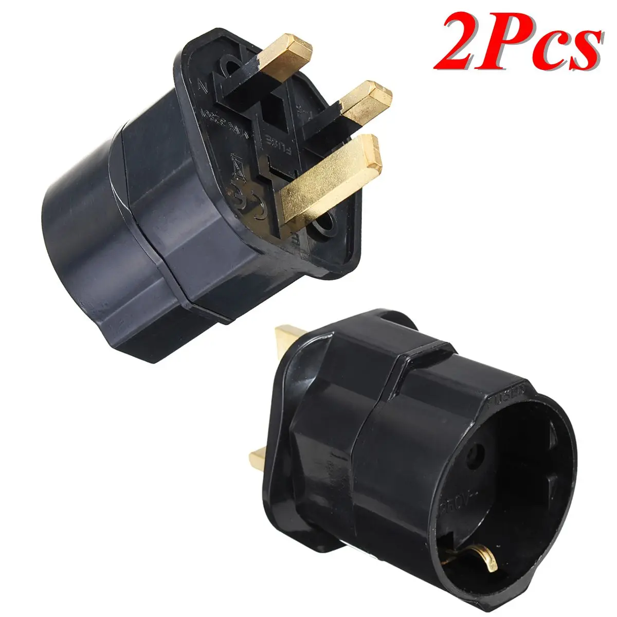 Car Plug Socket Adapter Germany EU to UK GB England AC Power Travel Converter Adapters Charger Plug MAX 3250W 250VAC 13A 1/2pcs
Car Plug Socket Adapter Germany EU to UK GB England AC Power Travel Converter Adapters Charger Plug MAX 3250W 250VAC 13A 1/2pcs