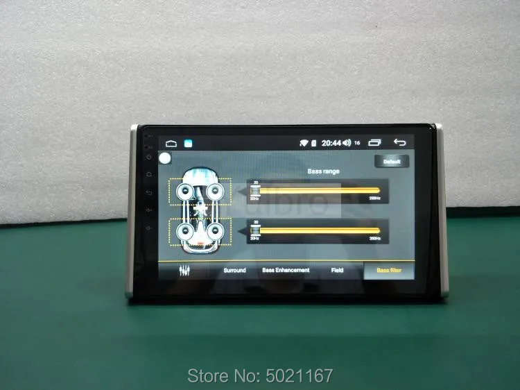 Cheap Yulbro android 8.1 octa core car dvd multimedia player for Toyota RAV4 2019 with radio bluetooth gps navigation video IPS screen 5