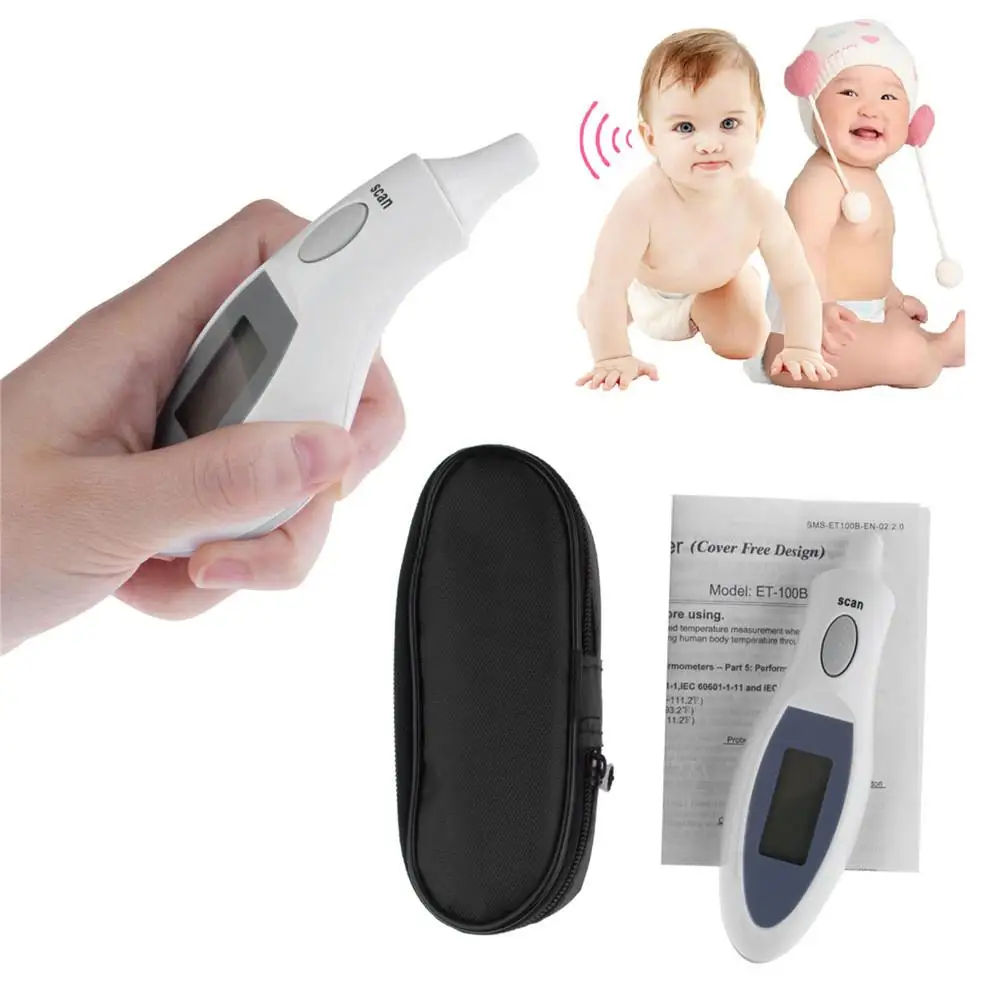 Infants Electronic Digital Underarm Ear Infrared Thermometer Adults Convenient And Fast Measuring Thermometer For Baby Kids
Infants Electronic Digital Underarm Ear Infrared Thermometer Adults Convenient And Fast Measuring Thermometer For Baby Kids
