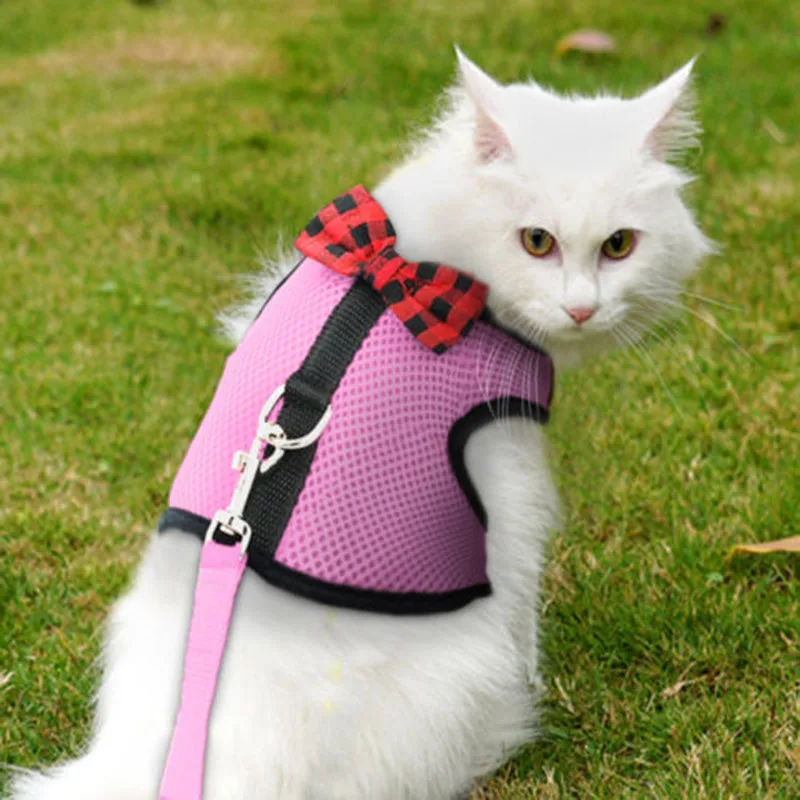 dog Cat Harness And Leash Set Nylon Mesh Kitten Puppy Dogs Vest Harness Leads Pet Clothes Large Small Kitten Walking Jacket
dog Cat Harness And Leash Set Nylon Mesh Kitten Puppy Dogs Vest Harness Leads Pet Clothes Large Small Kitten Walking Jacket