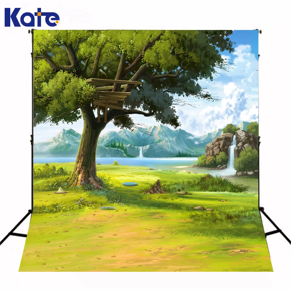 200*300cm Kate Photography Backdrops Background Photo Field Trees Mountains Rivers Clouds Green Grass for Weeding
200*300cm Kate Photography Backdrops Background Photo Field Trees Mountains Rivers Clouds Green Grass for Weeding