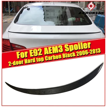 M3 Style Car Styling Carbon Fiber Auto Trunk Rear Spoiler Lip Wing For BMW E92 2-door Hard top 325i 330i Trunk Spoiler 2006-2013
M3 Style Car Styling Carbon Fiber Auto Trunk Rear Spoiler Lip Wing For BMW E92 2-door Hard top 325i 330i Trunk Spoiler 2006-2013
