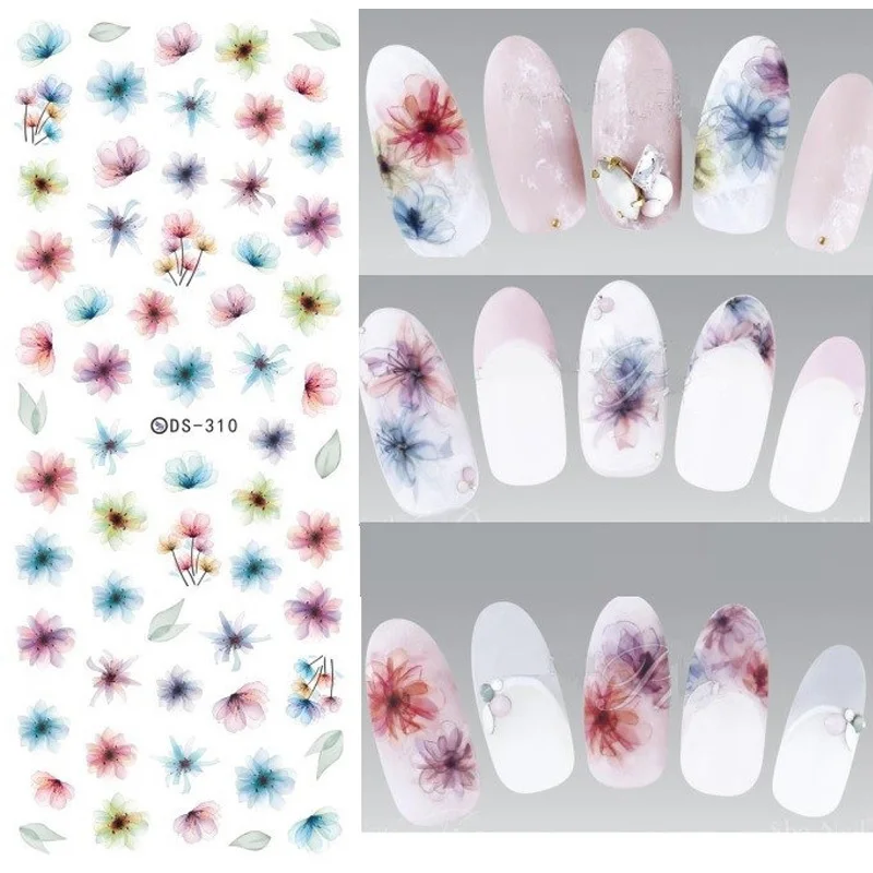 NAILWIND 1pcs/lot New 3D Super Thin Nail Stickers Tips Mixed Flower Water Transfer Decals Art Tips Decoration
NAILWIND 1pcs/lot New 3D Super Thin Nail Stickers Tips Mixed Flower Water Transfer Decals Art Tips Decoration