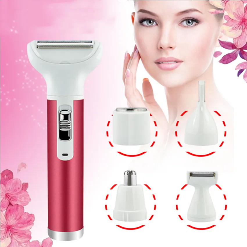 new five-in-one rechargeable Hot Waterproof women's electric hair shaver nose trimmer multi-function Underarm Body female hair
new five-in-one rechargeable Hot Waterproof women's electric hair shaver nose trimmer multi-function Underarm Body female hair