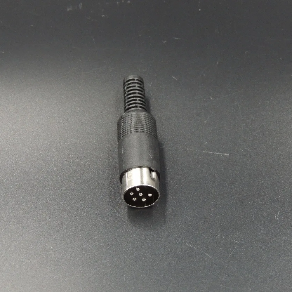 3-Pin 4-Pin 5-Pin 6-Pin 7-Pin 8-Pin MIDI Data Audio Cable Male din Plug AV Solder Connector with Black Plastic Handle
3-Pin 4-Pin 5-Pin 6-Pin 7-Pin 8-Pin MIDI Data Audio Cable Male din Plug AV Solder Connector with Black Plastic Handle