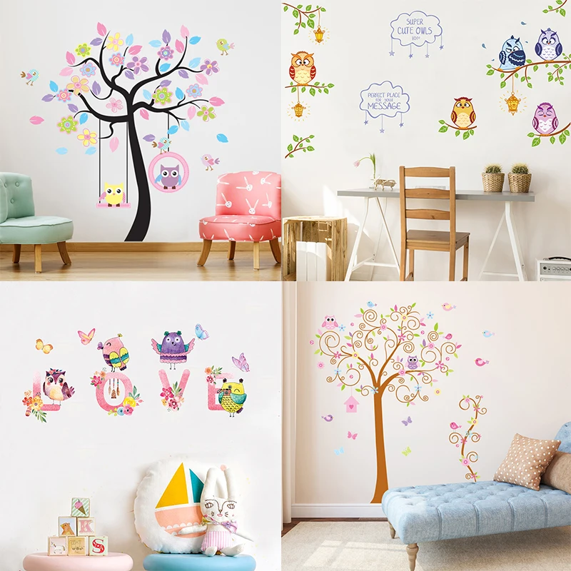 Zs Sticker Owl Wall Stickers Children Room Home Decor Owls Tree Vinyl Kids Room Decal Baby Room Nursery Decor
Zs Sticker Owl Wall Stickers Children Room Home Decor Owls Tree Vinyl Kids Room Decal Baby Room Nursery Decor