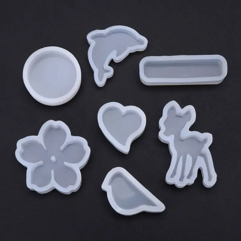 1PC Silicone Mold DIY Epoxy Resin Crystal UV Molds Jewelry Making Cake Decor Cute Animal Geometric Shape Handmade Tools
1PC Silicone Mold DIY Epoxy Resin Crystal UV Molds Jewelry Making Cake Decor Cute Animal Geometric Shape Handmade Tools