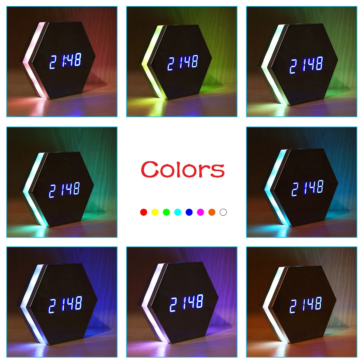Color Table Clock Mini Camera Night View Electronic Clock Baby Monitor Home Security Monitoring Wireless WIFI Camera IP P2P
Color Table Clock Mini Camera Night View Electronic Clock Baby Monitor Home Security Monitoring Wireless WIFI Camera IP P2P