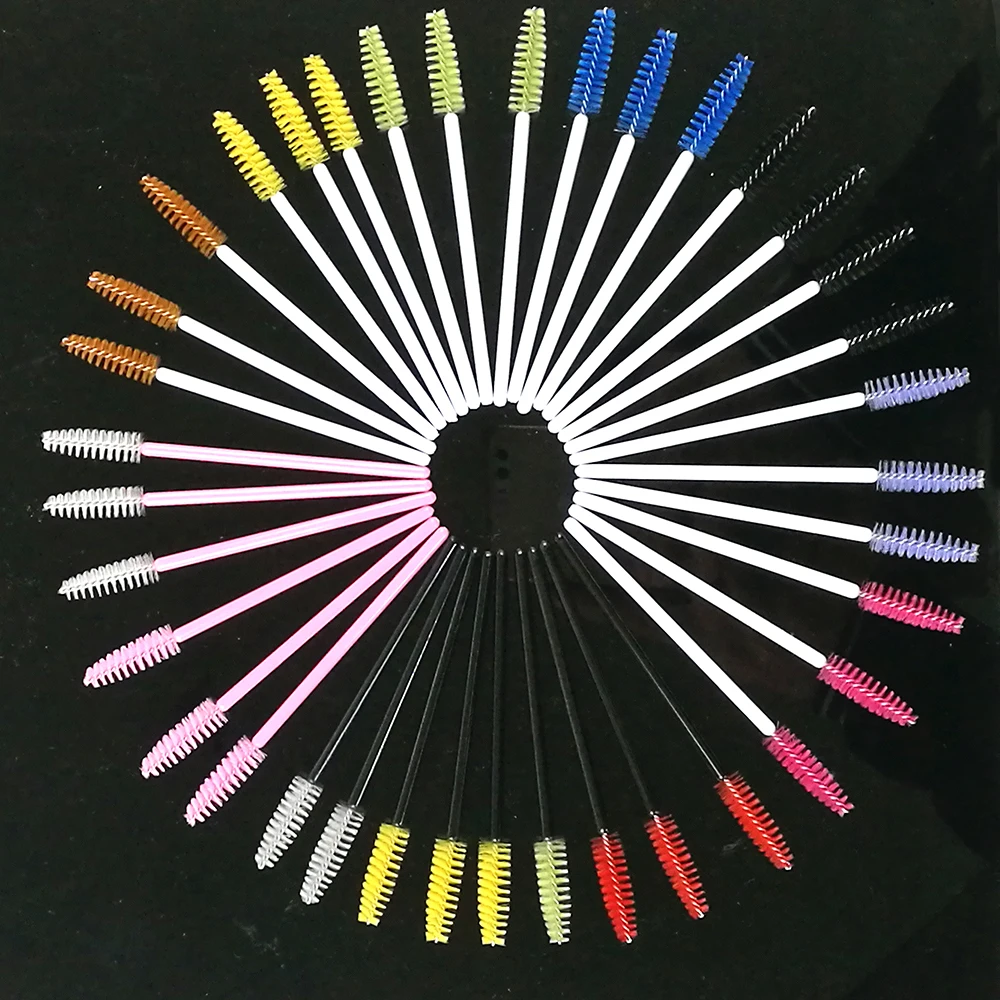 Dollylash 50 Pcs / Set 11 Colors Disposable Eyelash Extension Brush Mascara Wands Eyebrow Brush Eye Lashes Supplies
Dollylash 50 Pcs / Set 11 Colors Disposable Eyelash Extension Brush Mascara Wands Eyebrow Brush Eye Lashes Supplies