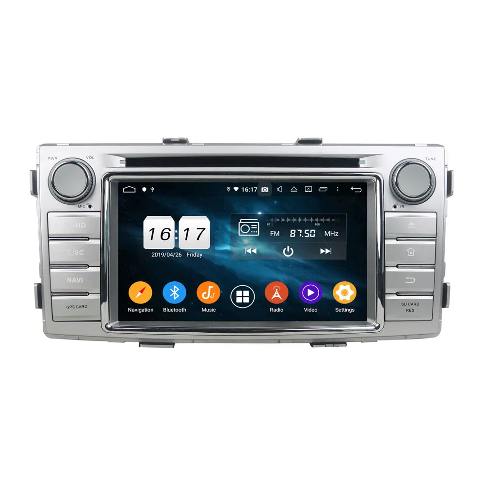 Excellent Android 9.0 CAR DVD Player for TOYOTA Hilux 2016-2018 GPS navigation Car multimedia player 4+32G 1 Excellent Android 9.0 CAR DVD Player for TOYOTA Hilux 2016-2018 GPS navigation Car multimedia player 4+32G 1